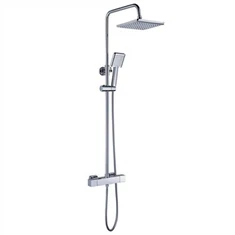 Set di doccia per rubinetti da bagno in acciaio inossidabile